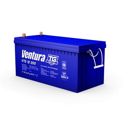 VTG 12-200 (Venturа) 12 В, 200 Ач, гелевая Аккумуляторная батарея